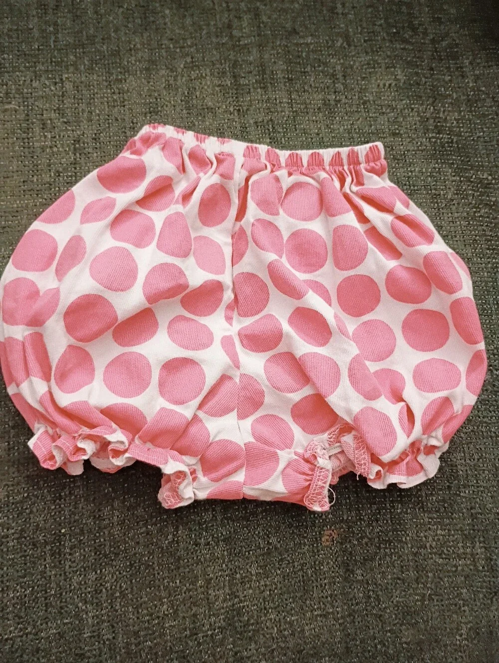 Just Ducky Pink Polka Dot Kids Bloomers 18months